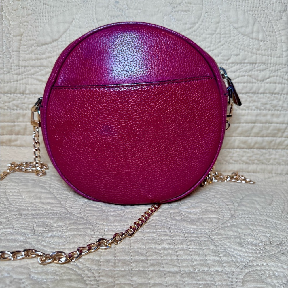Michael Kors Round Crossbody Bag - Rich Red - Picture 2 of 14